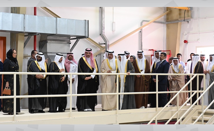 افتتاح محطة مدينة خليفة لتوزيع المياه في البحرين بتمويل من الصندوق السعودي للتنمية