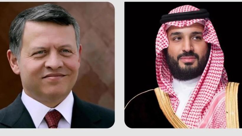 ولي العهد يؤكد للملك عبدالله الثاني دعم السعودية لإجراءات الحفاظ على أمن واستقرار الأردن