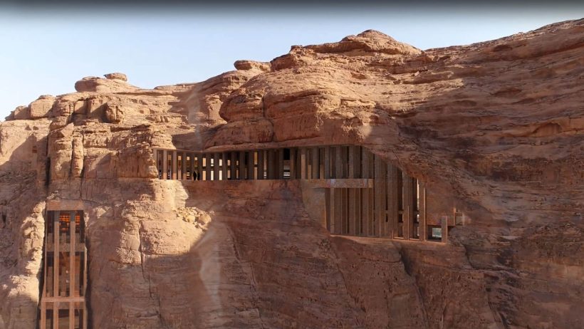 منتجع “شرعان” يعيد إحياء تفاصيل العمارة النبطية في العلا