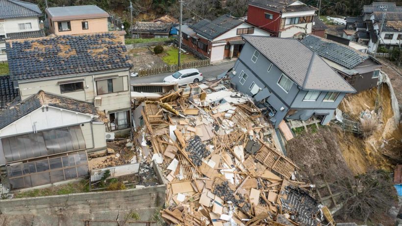 8 مصابين في زلزال عنيف باليابان