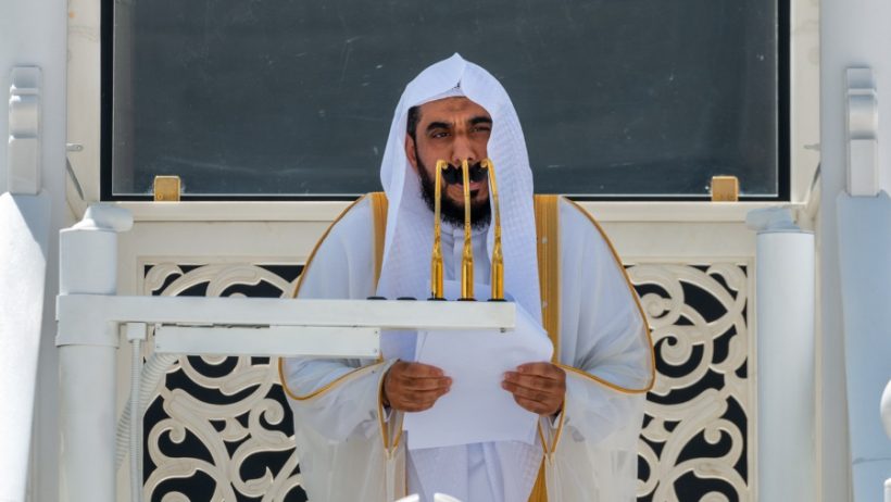 خطيب المسجد الحرام: نسألك يا الله فرحة تشفي قلوبنا بتحرير القدس من أيدي الغاصبين