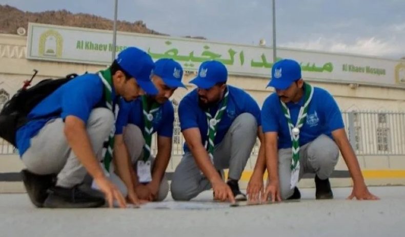 بمشاركة أكثر من 4 متطوع.. الكشافة تبدأ عملية مسح شاملة في منى وعرفات لخدمة الحجاج