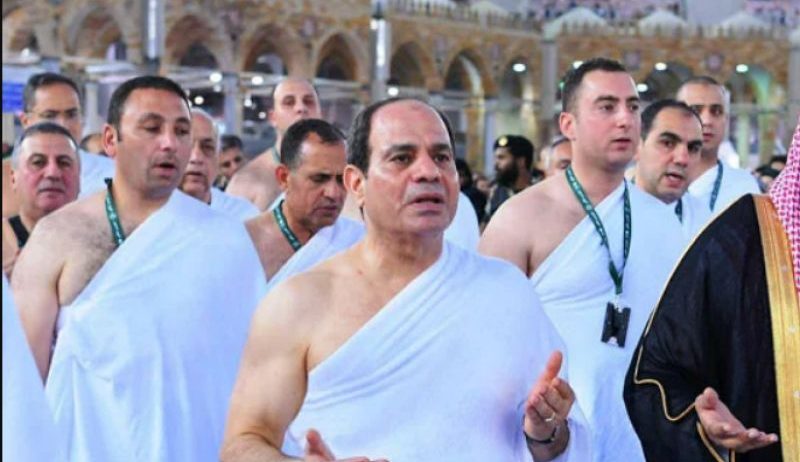 موجهاً الشكر للقيادة.. “السيسي” يشيد بما شهده من حسن تنظيم مناسك الحج