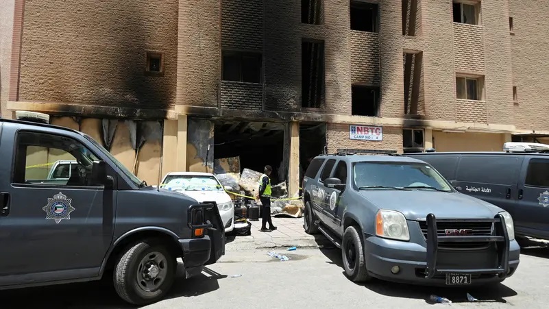 ارتفاع عدد الضحايا إلى 40 شخصًا.. توجيه عاجل من أمير الكويت عقب حريق عمارة المنقف