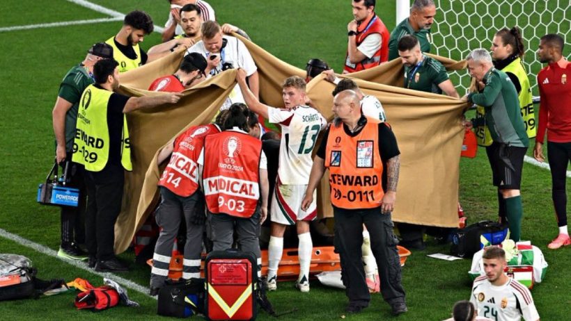 يورو 2024.. الاتحاد المجري يكشف تطورات حالة لاعبه بعد إصابته أمام إسكتلندا