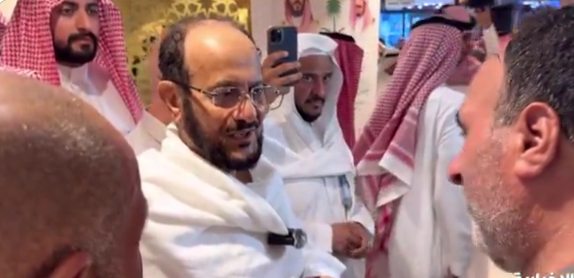 حجاج غزة لوزير الشؤون الإسلامية: “الله يخلي لنا السعودية”