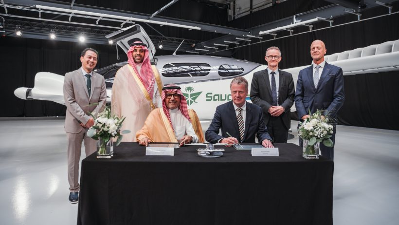 مجموعة السعودية توقع اتفاقية مع “ليليوم” لشراء 100 طائرة كهربائية