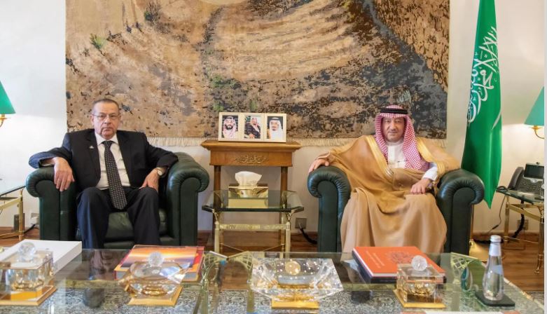 نائب وزير الخارجية يبحث مستجدات الأوضاع في غزة مع سفير فلسطين
