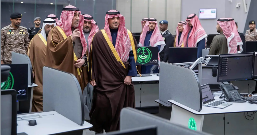 مسؤولون كويتيون يزورون مركز العمليات الأمنية في الرياض
