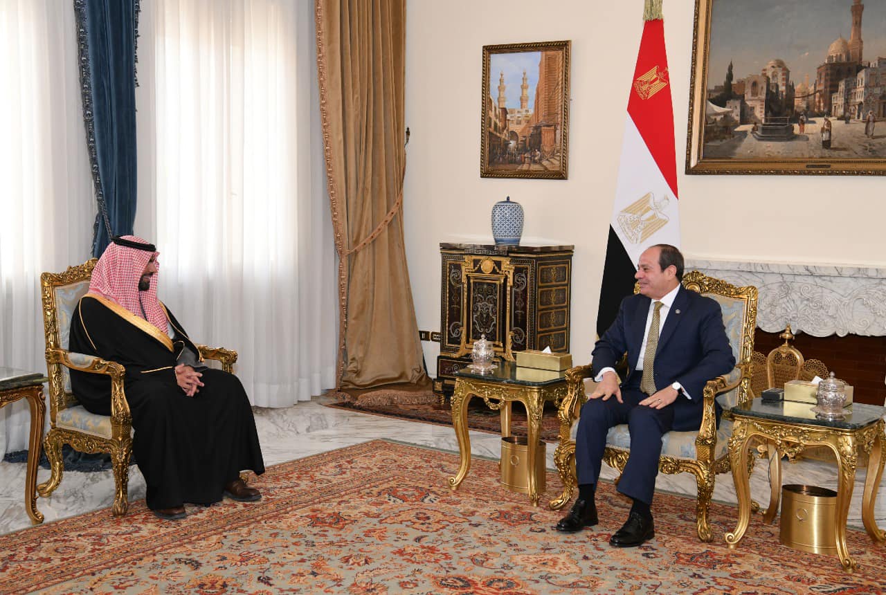 وزير الثقافة يلتقي الرئيس المصري
