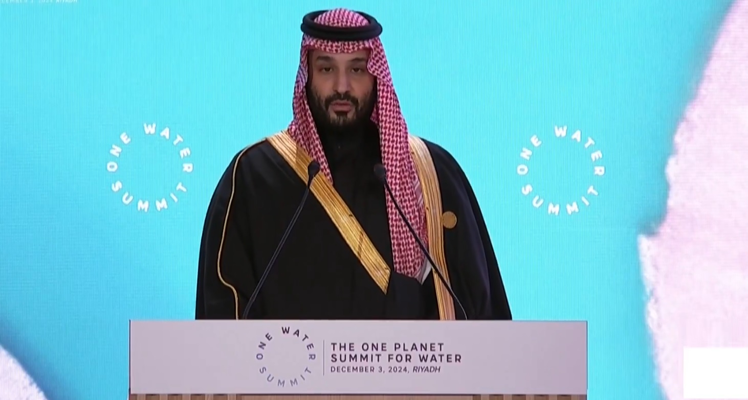 ولي العهد: السعودية قدمت 6 مليارات دولار لدعم أكثر من 200 مشروع مائي حول العالم الأمير محمد بن سلمان ولي العهد ورئيس مجلس الوزراء