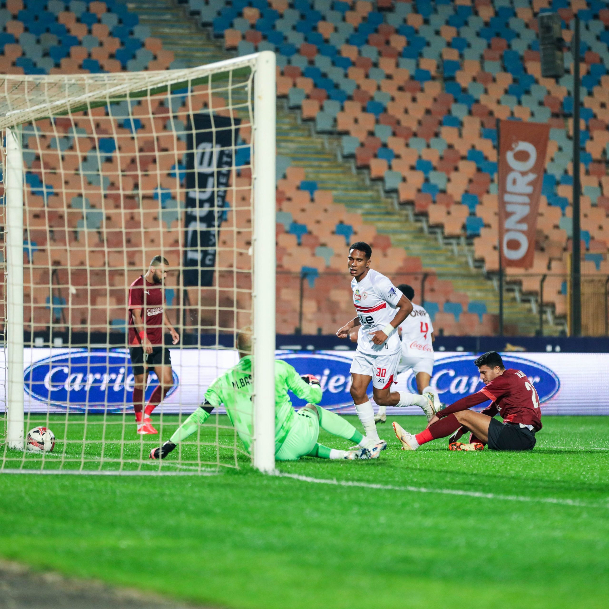 الزمالك يتعادل مع سيراميكا في المباراة الأولى لجروس