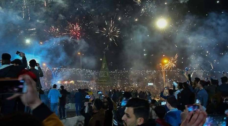 إصابة 564 عراقيًا خلال احتفالات رأس السنة