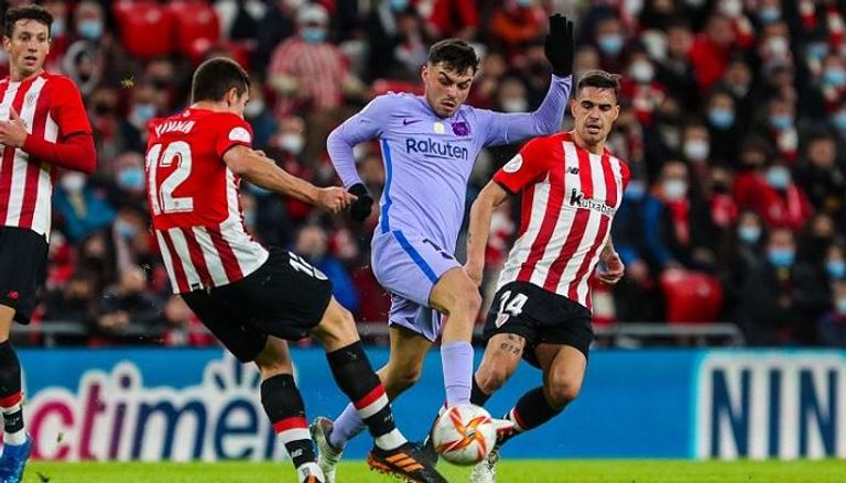 نصف نهائي كأس السوبر الإسباني.. برشلونة يلتقي أتلتيك بلباو في جدة
