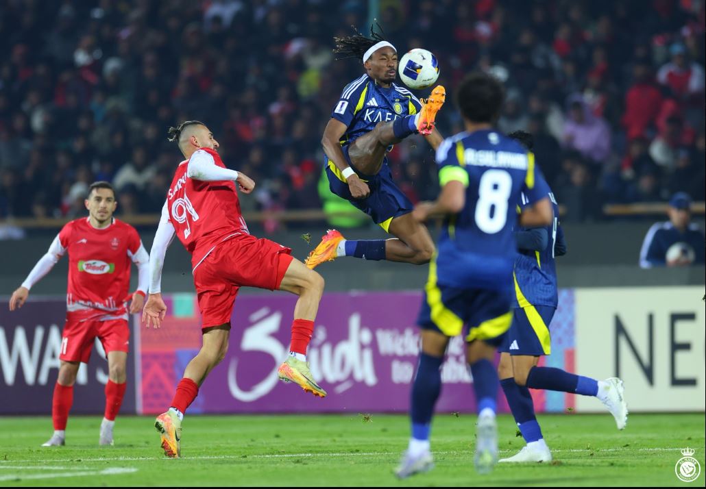 النصر يتعادل سلبيا مع بيرسبوليس الإيراني