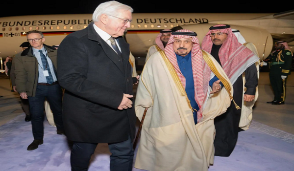 الرئيس الألماني يصل الرياض