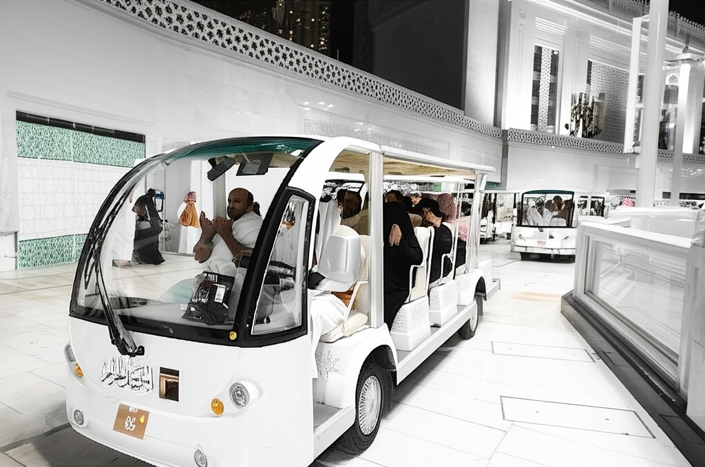 بالنصف الأول من رمضان.. أكثر من نصف مليون مستفيد من خدمة التنقل بالمسجد الحرام