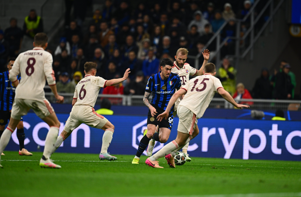 إنتر يتخطى عقبة البايرن ويصطدم ببرشلونة بدوري الأبطال إنتر ميلان وبايرن