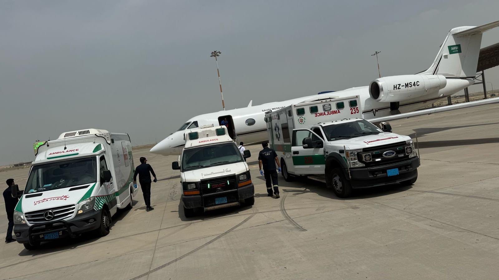 إخلاء طبي لـ 3 مواطنين تعرضوا لعارض صحي بالكويت