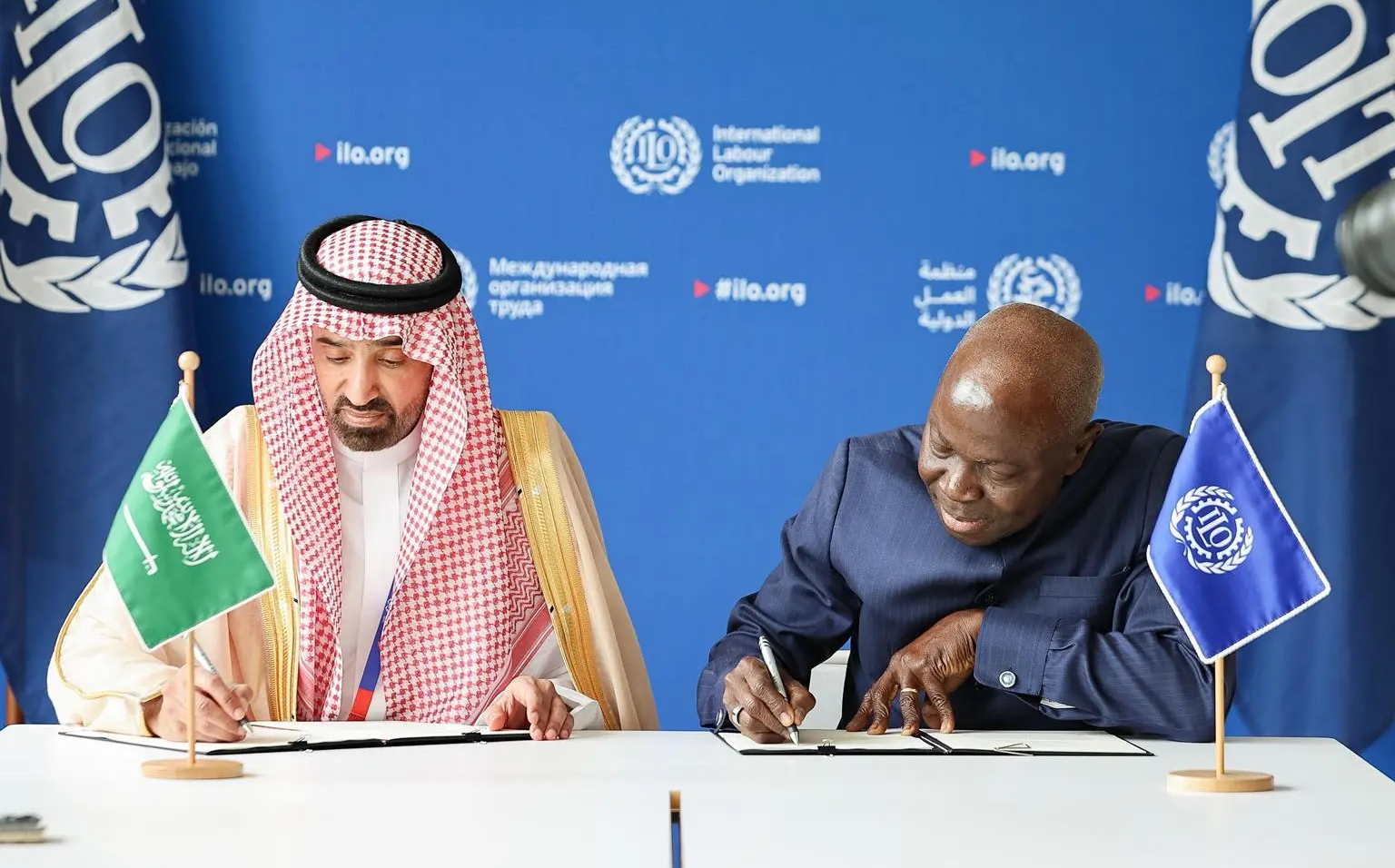 لإطلاق مرحلة جديدة من التطوير.. المملكة تجدّد شراكتها مع “العمل الدولية”
