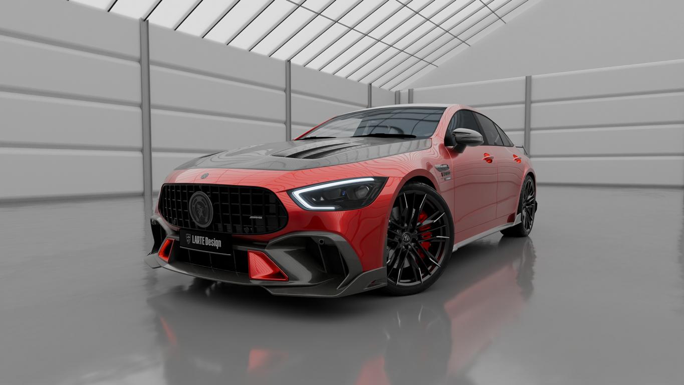تعديلات خارجية جريئة من “لارته ديزاين” لمرسيدس AMG GT