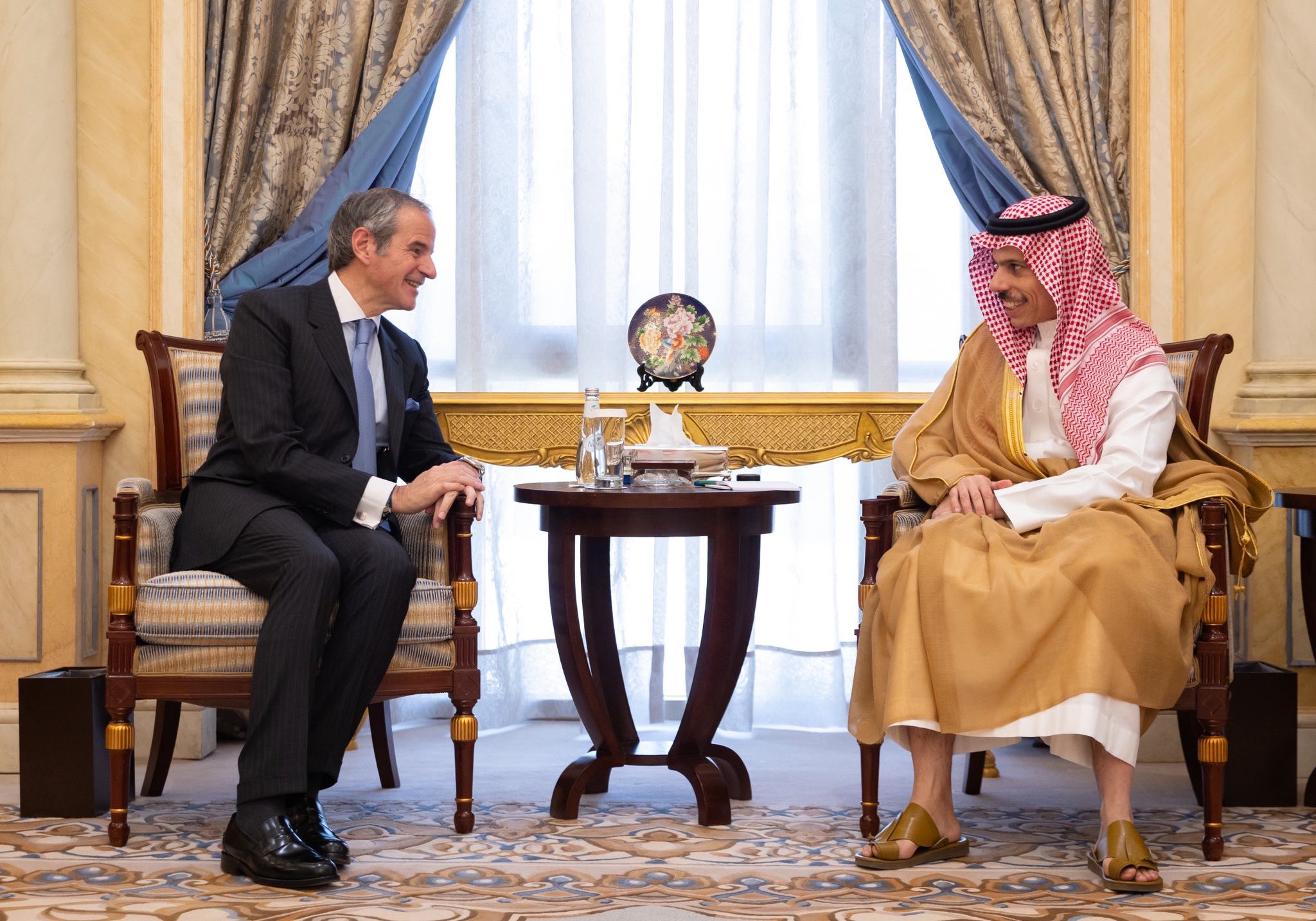 وزير الخارجية يستقبل مدير الوكالة الدولية للطاقة الذرية