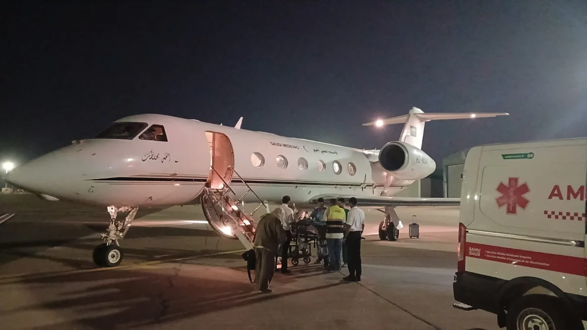 إخلاء طبي لمواطنين سعوديين من المغرب لاستكمال علاجهما إخلاء طبي