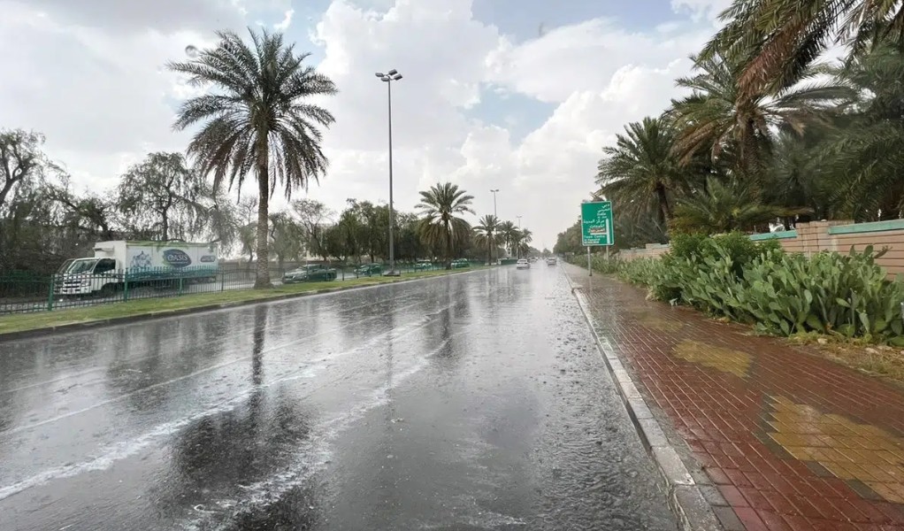 حتى الـ9 مساءً.. أمطار ورياح شديدة على الباحة