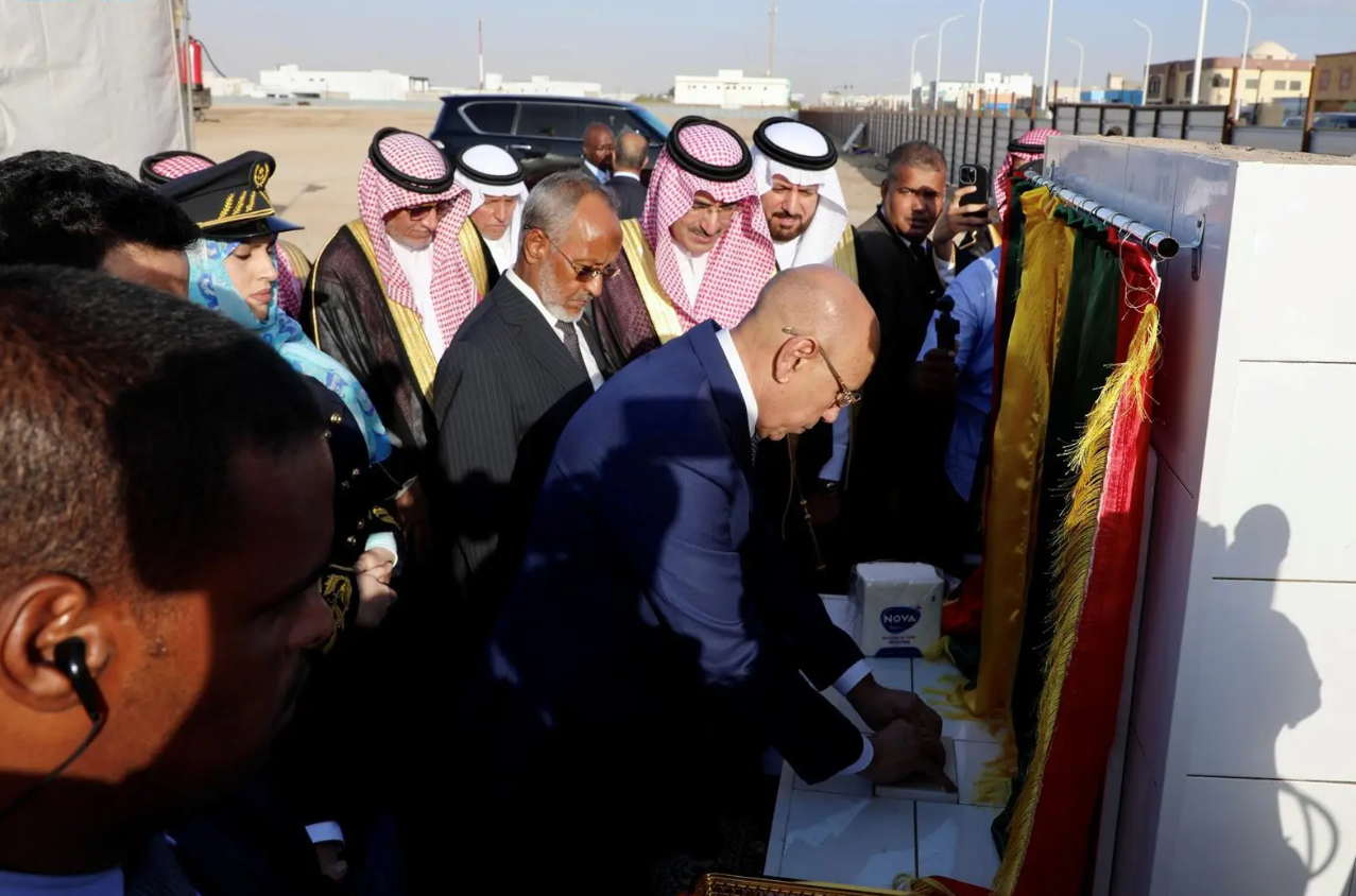 افتتاح مشروع مستشفى الملك سلمان في موريتانيا