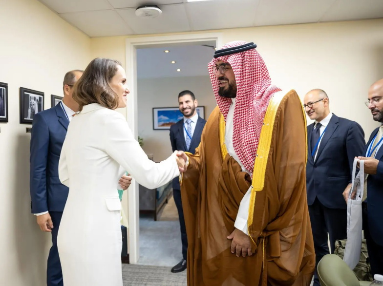 وزيرا اقتصاد السعودية وخارجية رومانيا يبحثان تعزيز العلاقات بنيويورك