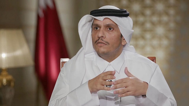 رئيس وزراء قطر: الهجوم الغادر يكشف لاعبًا مارقًا يمارس عربدة في المنطقة