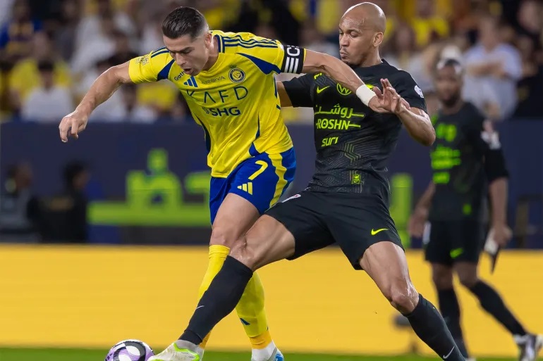كلاسيكو السعودية بث مباشر.. شاهد الآن مباراة الاتحاد ضد النصر بالفيديو النصر والاتحاد