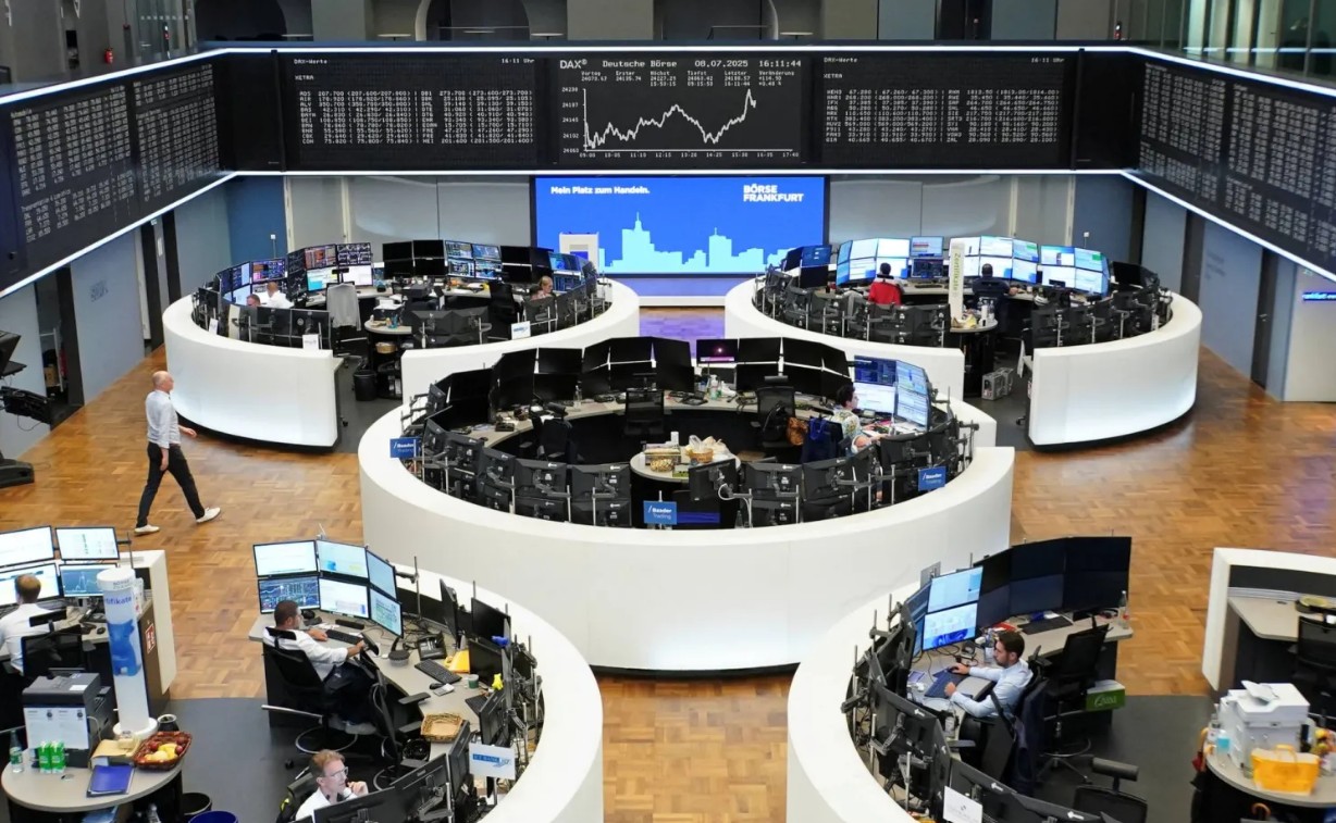 الأسهم الأوروبية ترتفع مدفوعةً بتوقعات خفض أسعار الفائدة