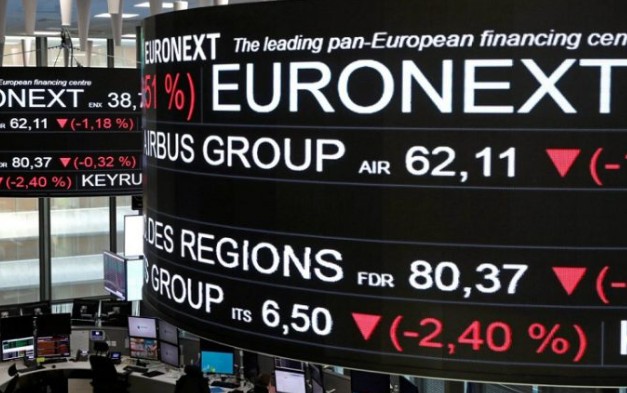 الأسهم الأوروبية تهبط لأدنى مستوى في 3 أسابيع