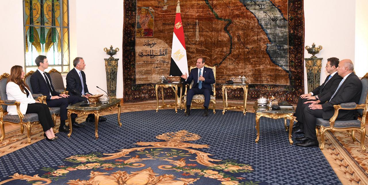 السيسي لمبعوثي ترمب: نتطلع لتوقيع اتفاق غزة في أقرب وقت