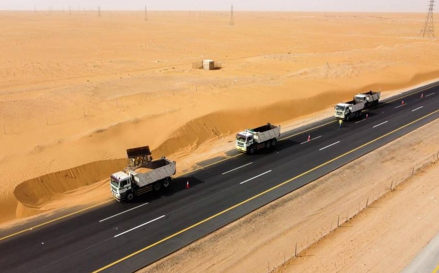 هيئة الطرق تُطلق مشروعًا استثماريًا لنهل 4 ملايين م3 من الرمال