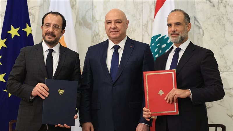 ترسيم الحدود البحرية بين لبنان وقبرص ينعش آمال الغاز والتعاون الإقليمي