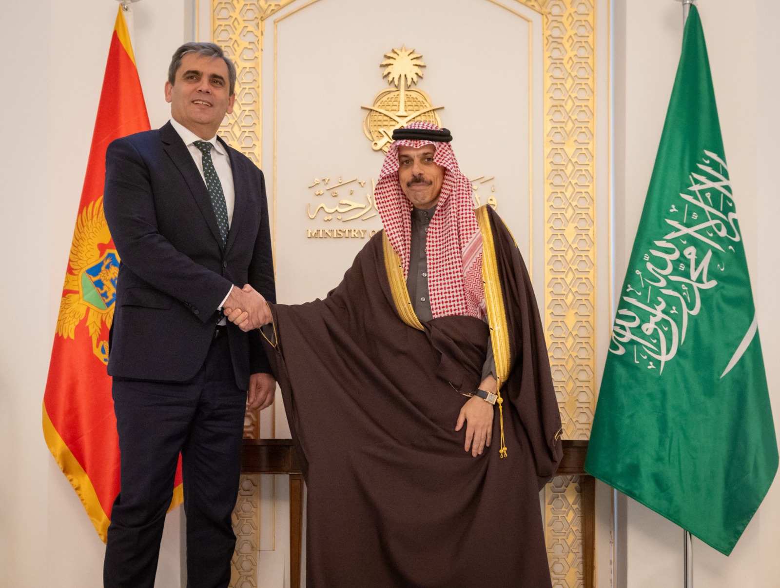 وزير الخارجية ووزير خارجية الجبل الأسود يستعرضان العلاقات الثنائية بين البلدين