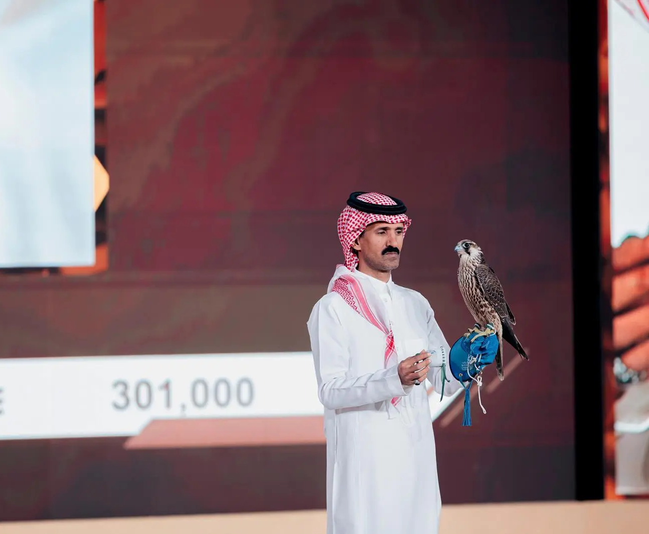 بأكثر من نصف مليون ريال في ليلة.. مزاد الصقور يتجاوز 5 ملايين
