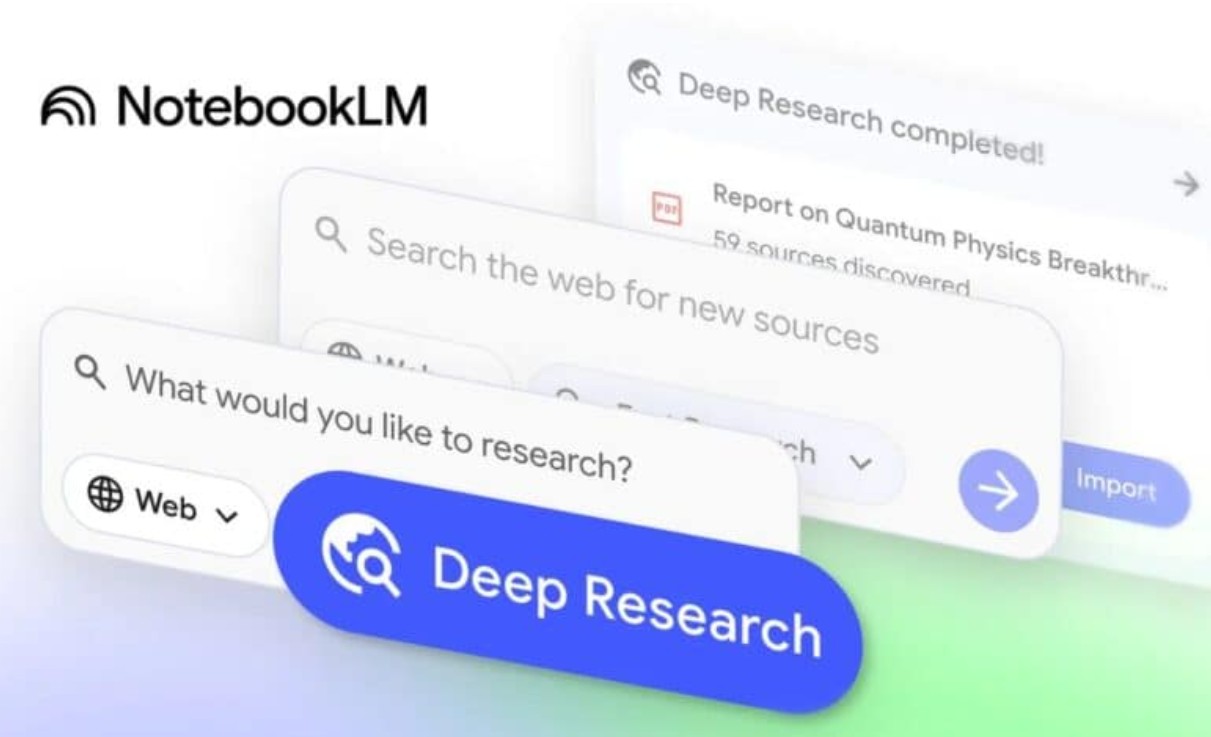 جوجل تمنح “NotebookLM” ميزة البحث العميق