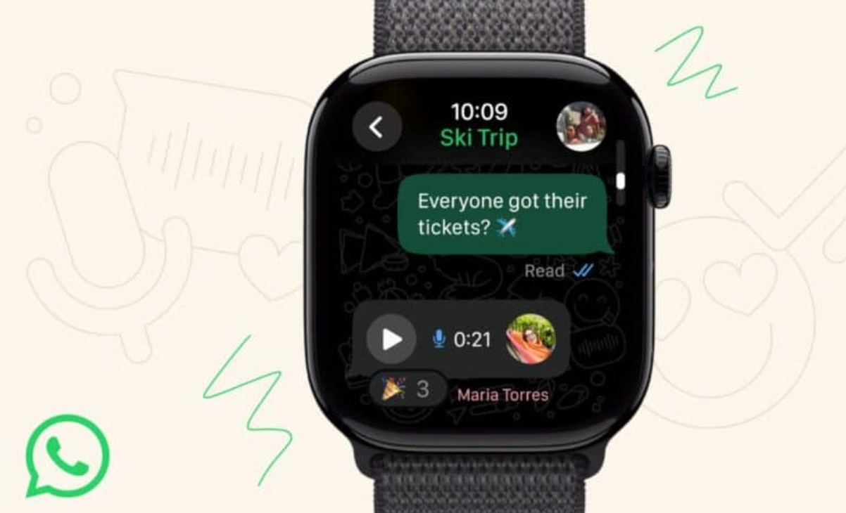 واتساب يُطلق نسخته الكاملة على Apple Watch