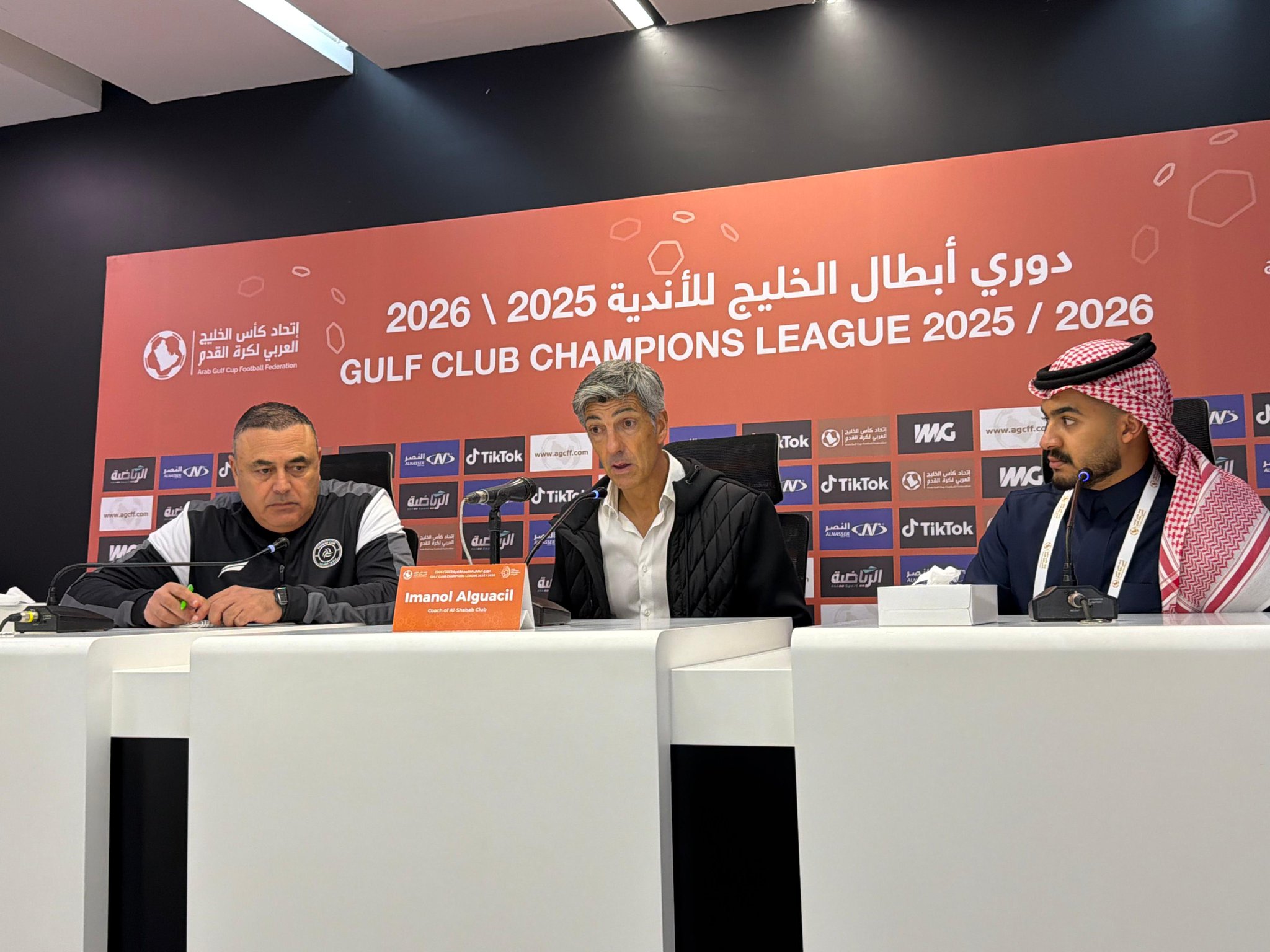 ألغواسيل يعلق بعد تعادل الشباب أمام الريان في دوري أبطال الخليج