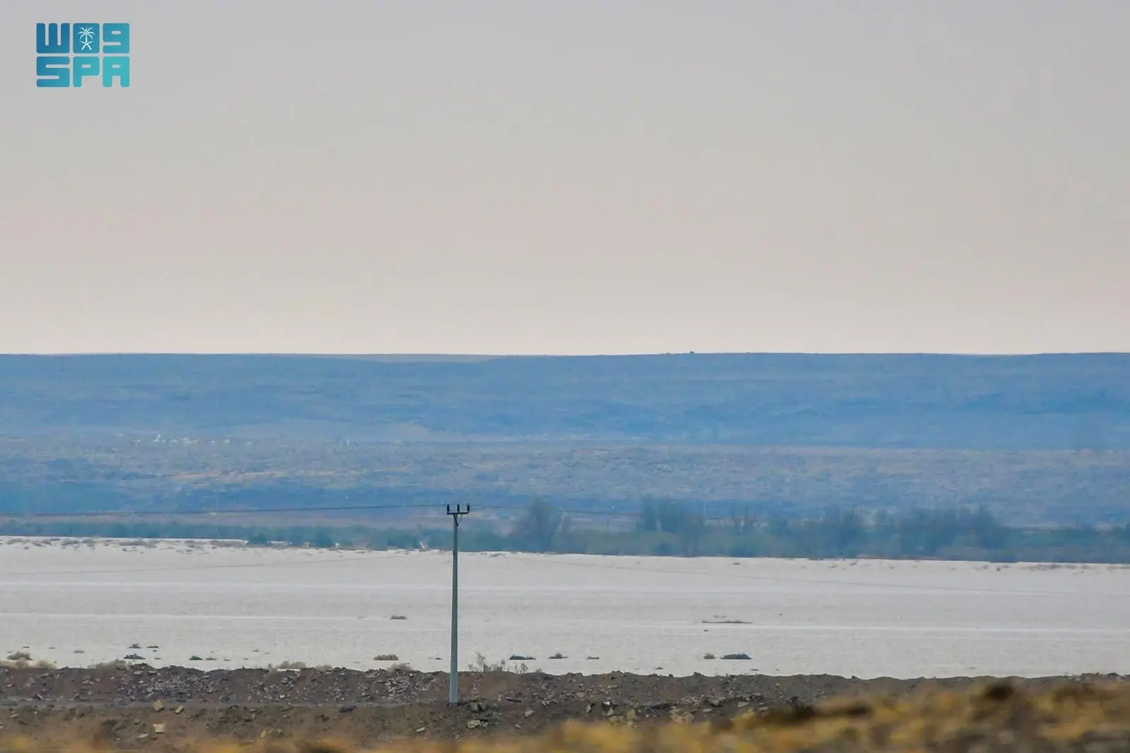 أمطار وثلوج على حائل 