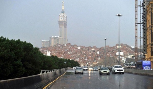 أمطار على عدد من محافظات مكة المكرمة