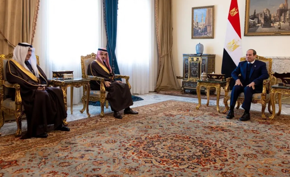 الرئيس المصري يستقبل وزير الخارجية