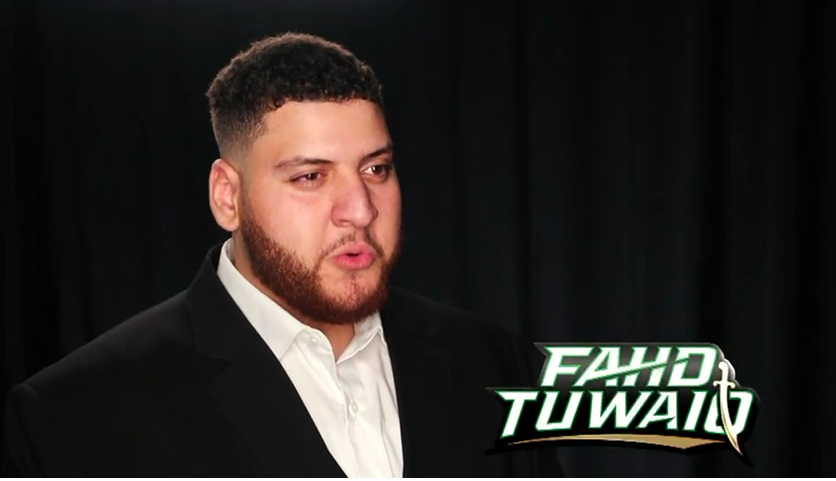 أول سعودي ينضم لـWWE.. تركي آل الشيخ يعلن دعمه وتشجيعه للمصارع بدر سحلي 