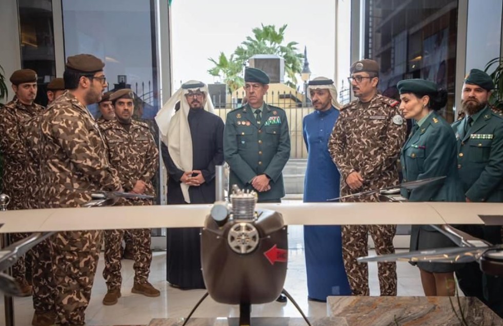 وفد إسباني من وحدة حماية الطبيعة يزور القوات الخاصة للأمن البيئي