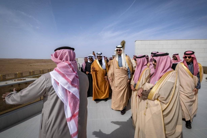 أمين الرياض يدشن مرصد الأهلة بمركز تمير ويطلع على عدد من المشاريع البلدية