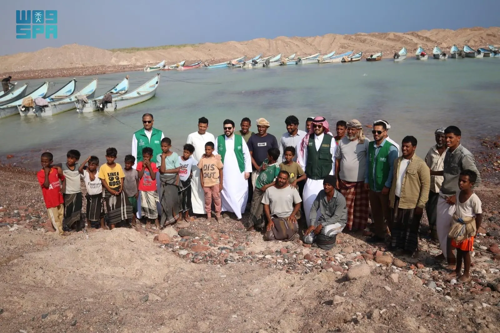البرنامج السعودي لإعمار اليمن يعيد تأهيل موقع خيصة للصيادين في سقطرى 