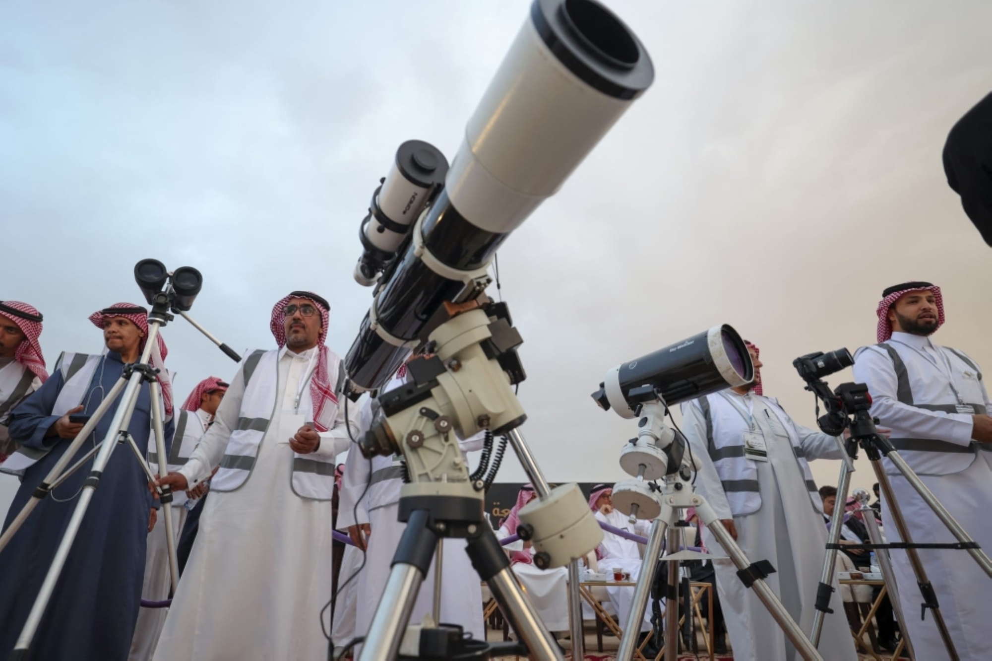 اكتمال جاهزية 3 مواقع لمراصد الأهلة في الرياض استعدادا لرؤية هلال رمضان